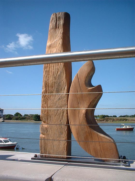 Ropetackle Sculpture Art by the River
